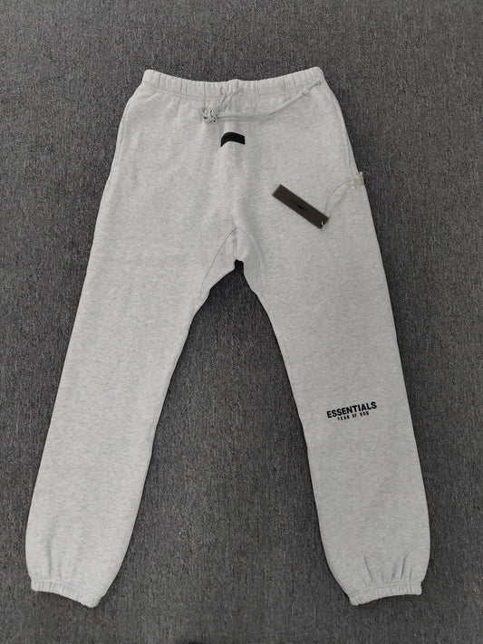 Fear of God Essentials sweatpants cuffed ‘light oatmeal  '