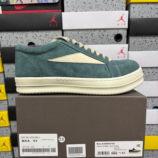 Rick Owens dark blue vanz