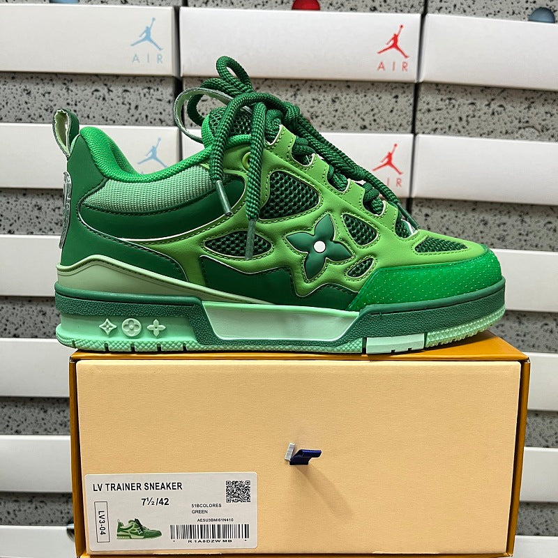 adidas Yeezy Louis Vuitton Skate Sneaker 'Green Light Green''Black'