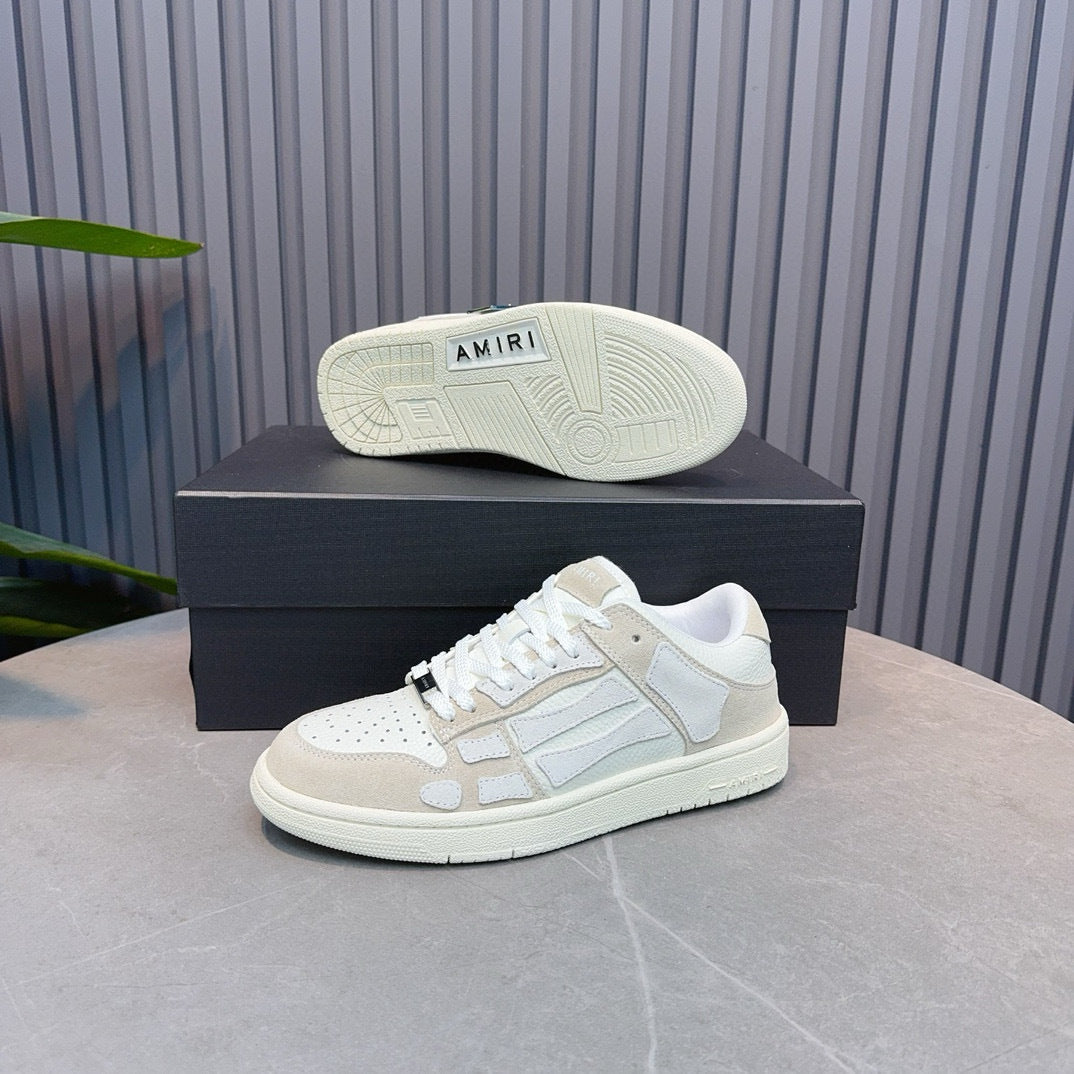 Amiri Skel Top Low ‘beige '