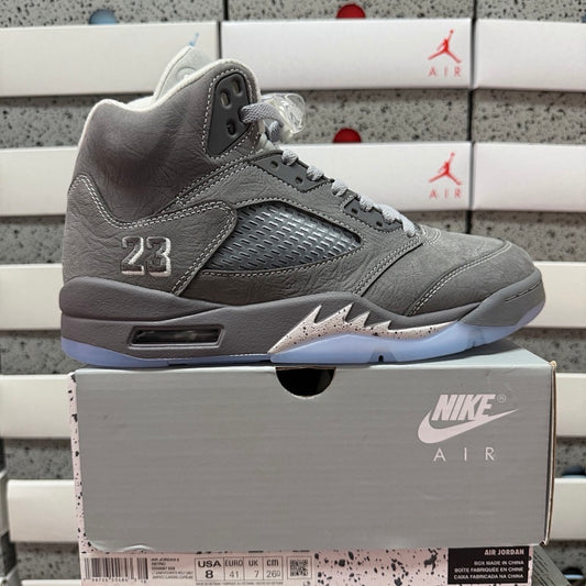 Jordan 5 wolf gray