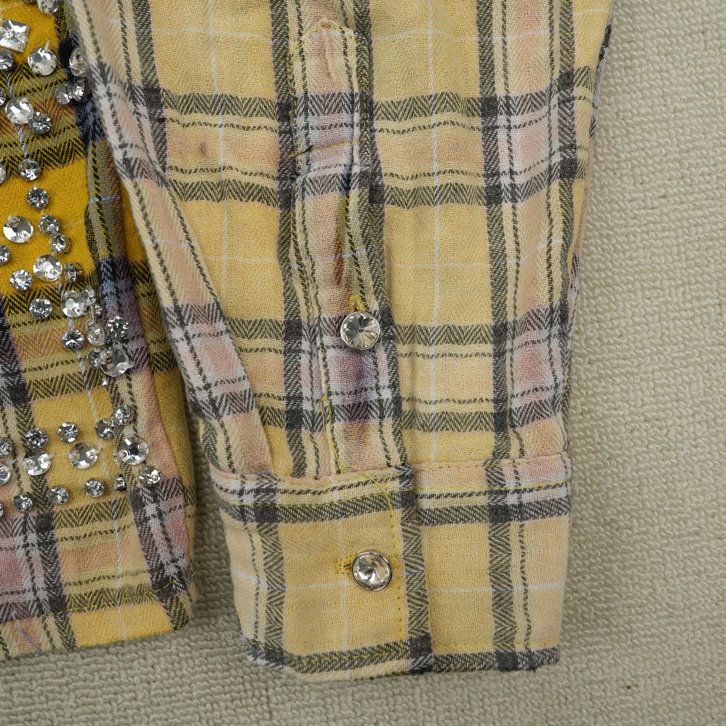 Vale Forever Lemonhead Flannel 'Yellow/Blue'