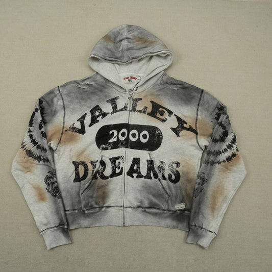 Vale Forever Spiral Zip Up Hoodie