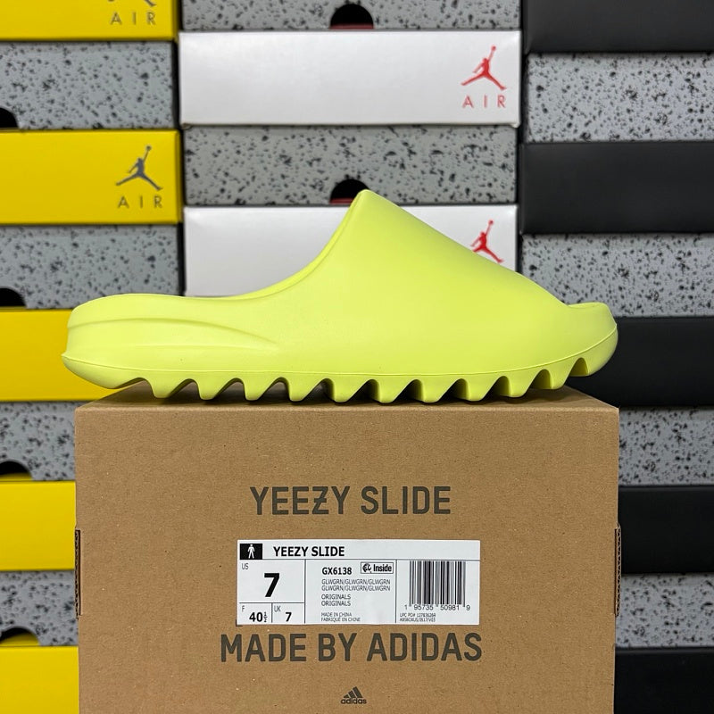 adidas Yeezy Slides 'Glow Green'