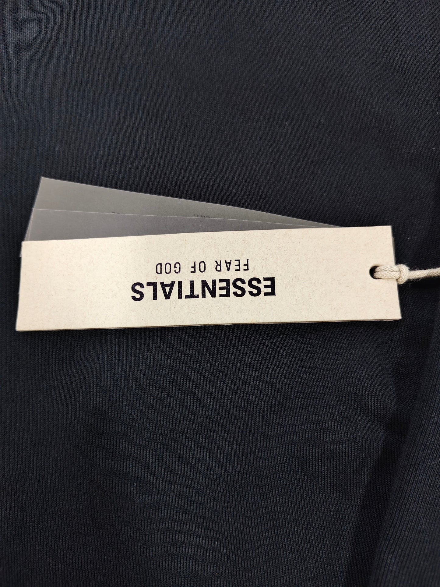 Fear of God Essentials Hoodie 'black