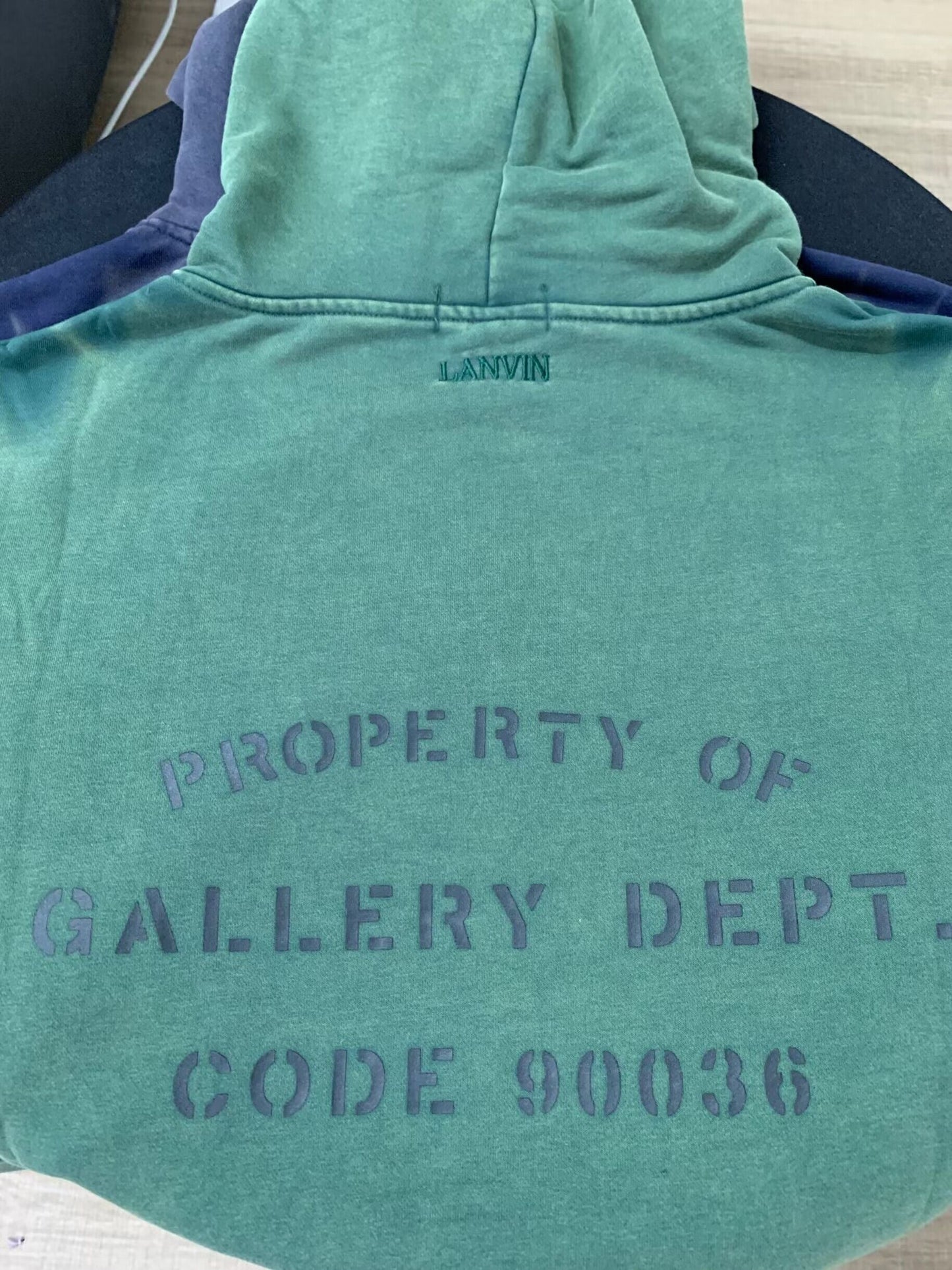 Gallery Dept. x Lanvin Hoodie green