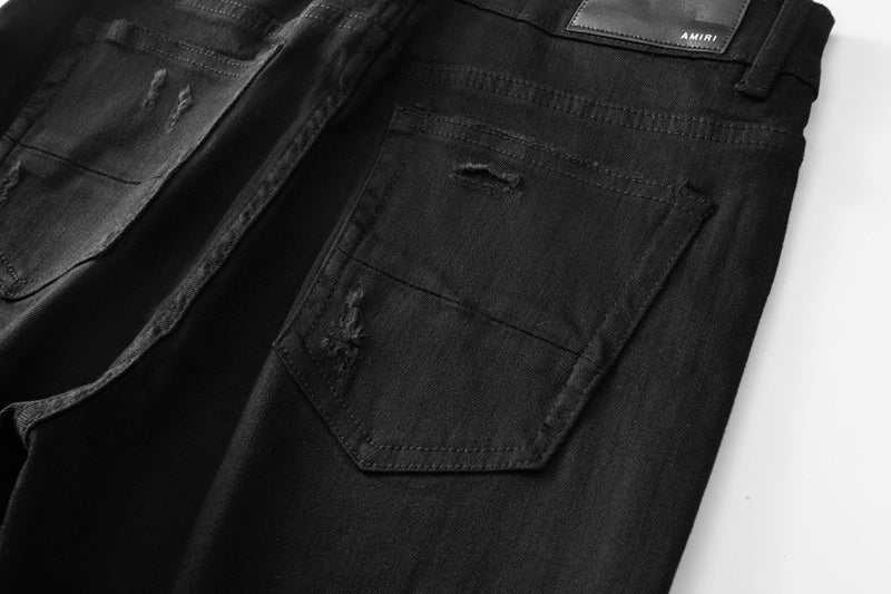 Amiri jeans black and dark blue