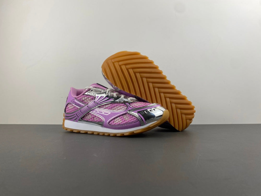 Bottega venta orbit silver and pink