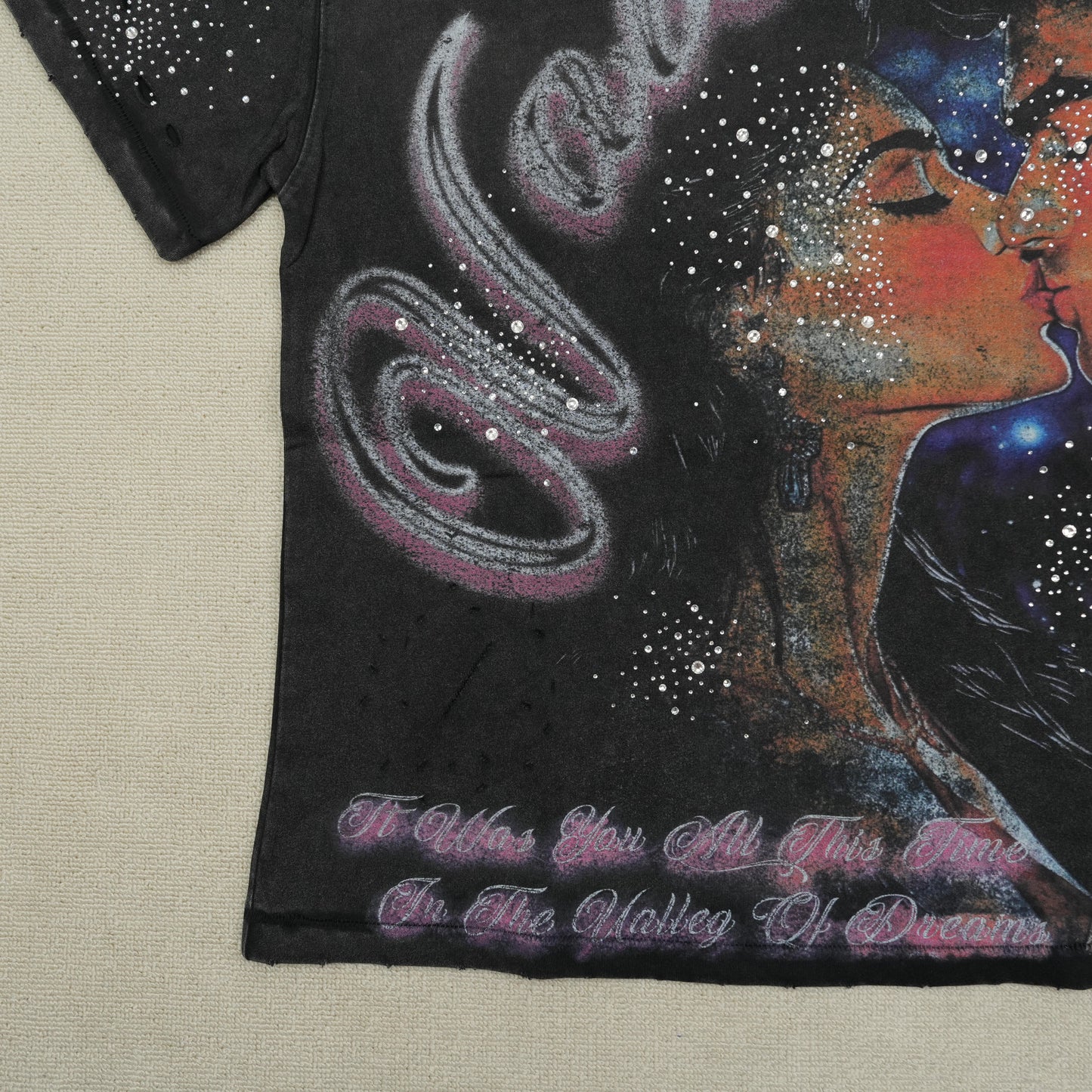 Vale Forever Fated Yours Bling Tee 'Black'