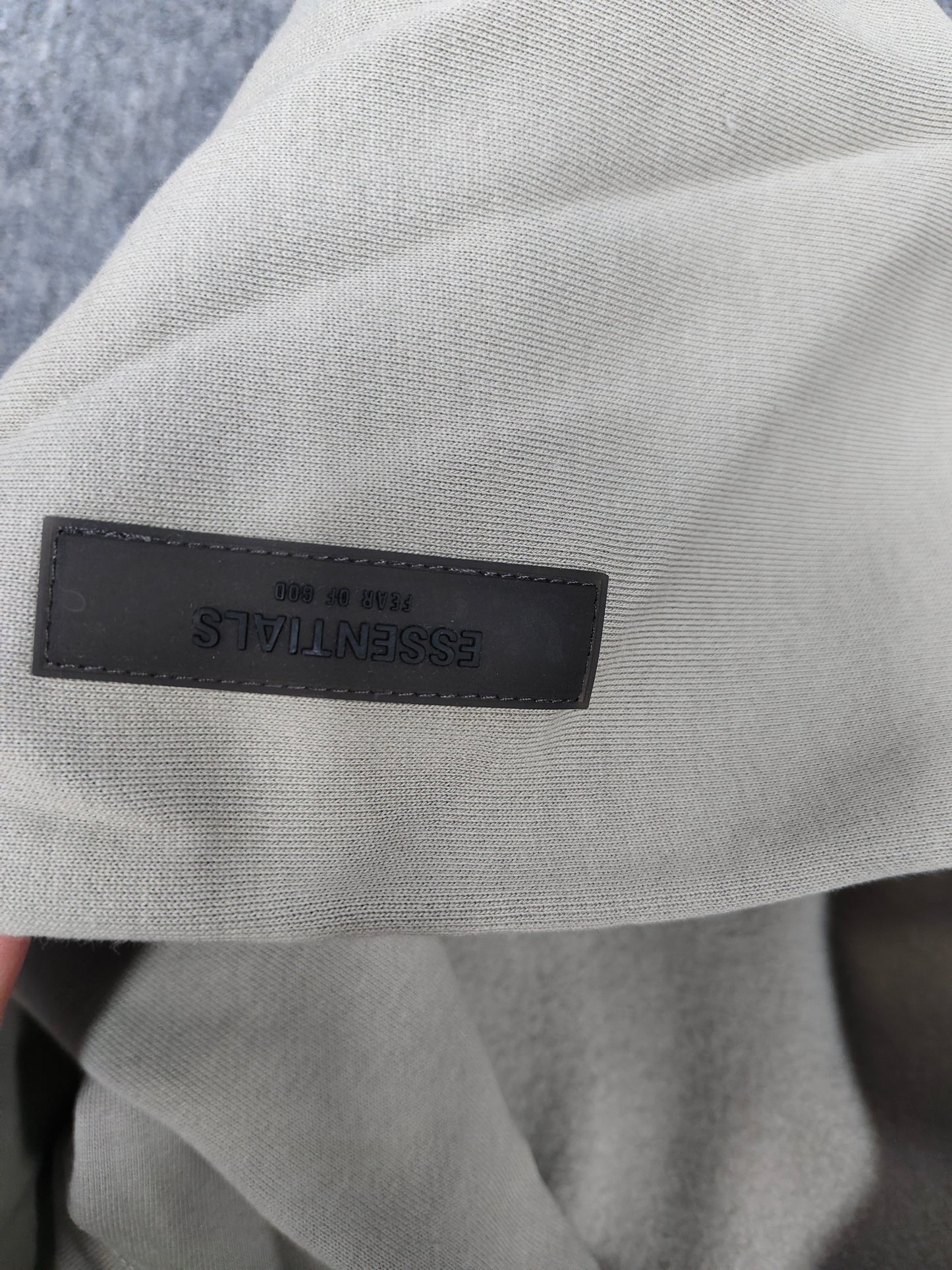 Fear of God Essentials Hoodie 'Seal'