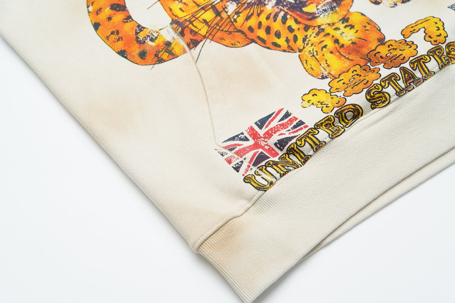 Cream Vale Forever Cheetah Pullover Hoodie