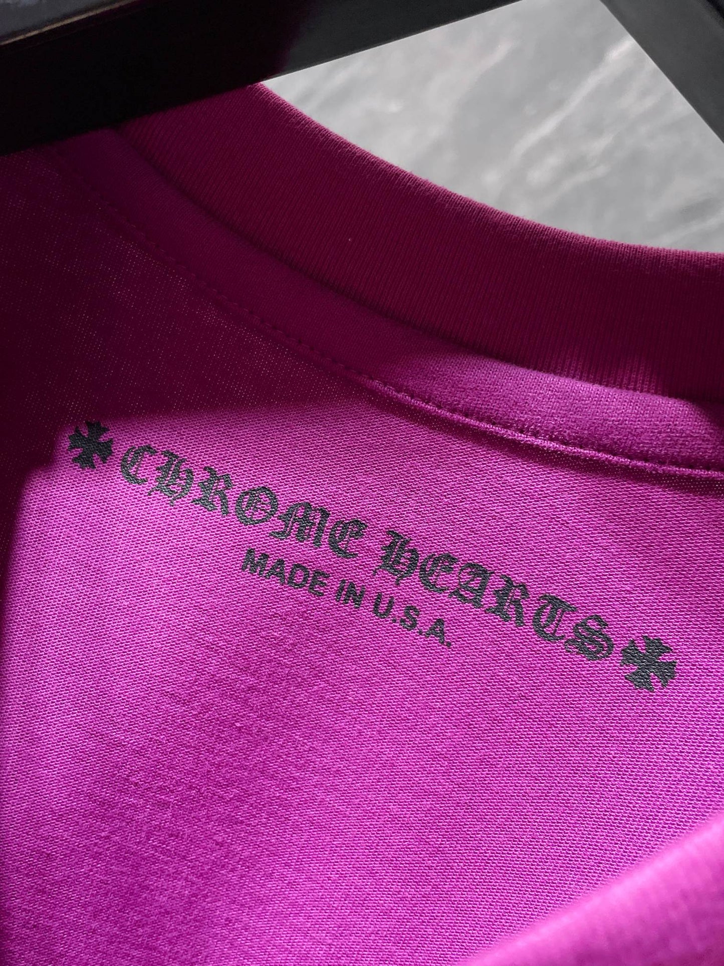 Pink chrome hearts longsleave