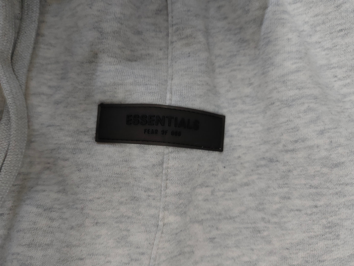 Fear of God Essentials sweatpants cuffed ‘light oatmeal  '