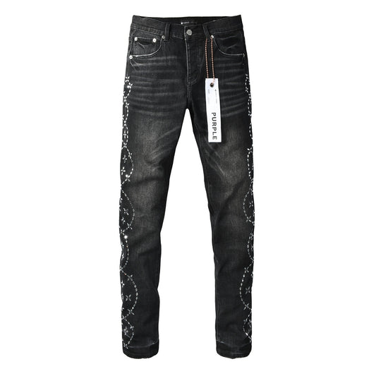Purple brand Light Jean with stones