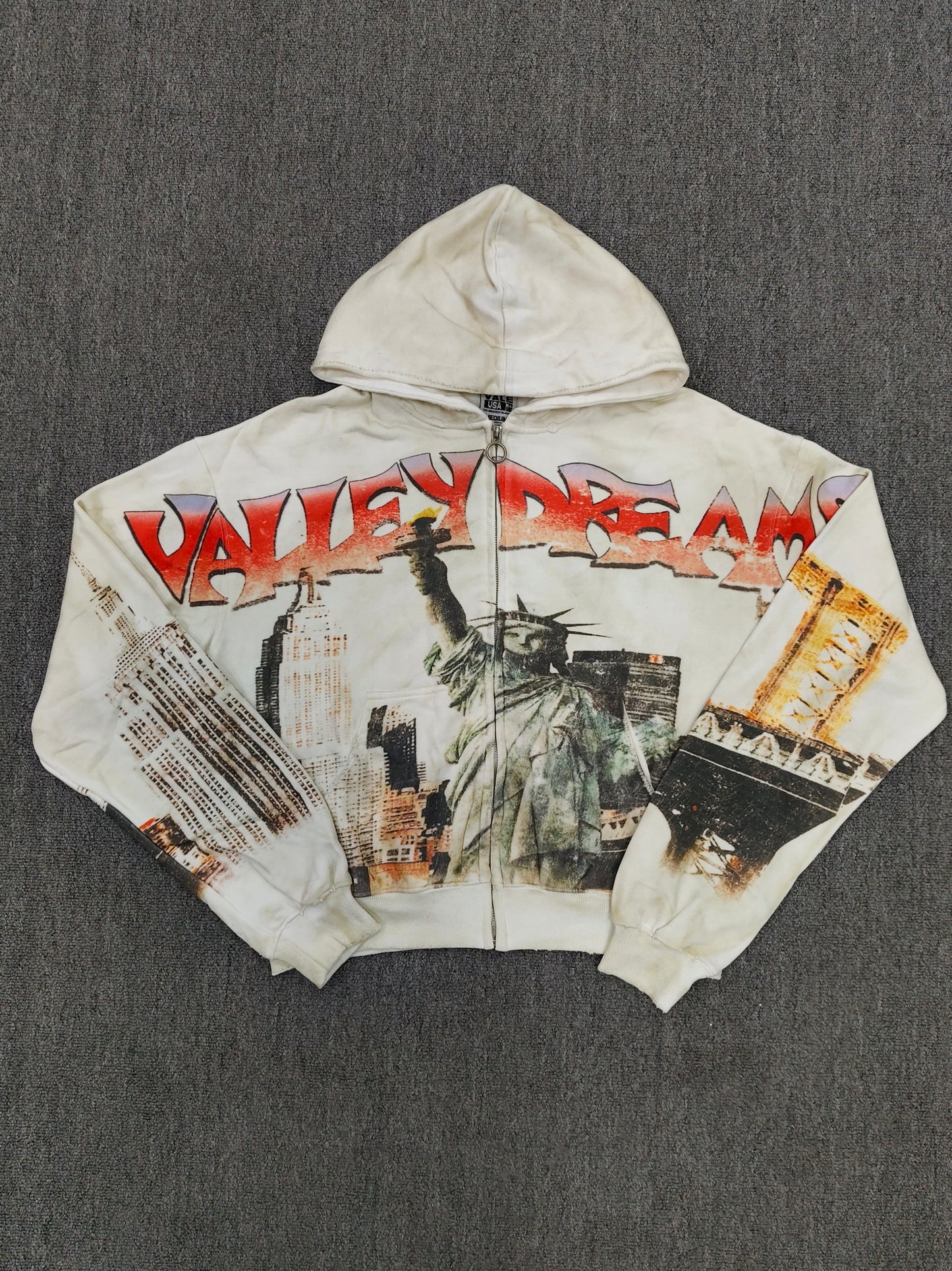 Vale Forever NYC Zip Up 'White'
