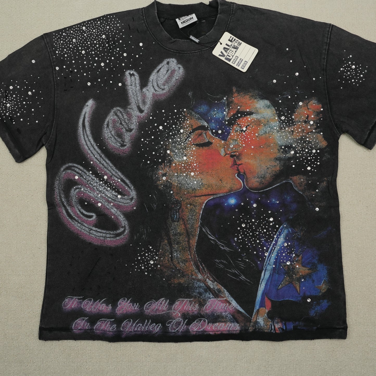 Vale Forever Fated Yours Bling Tee 'Black'
