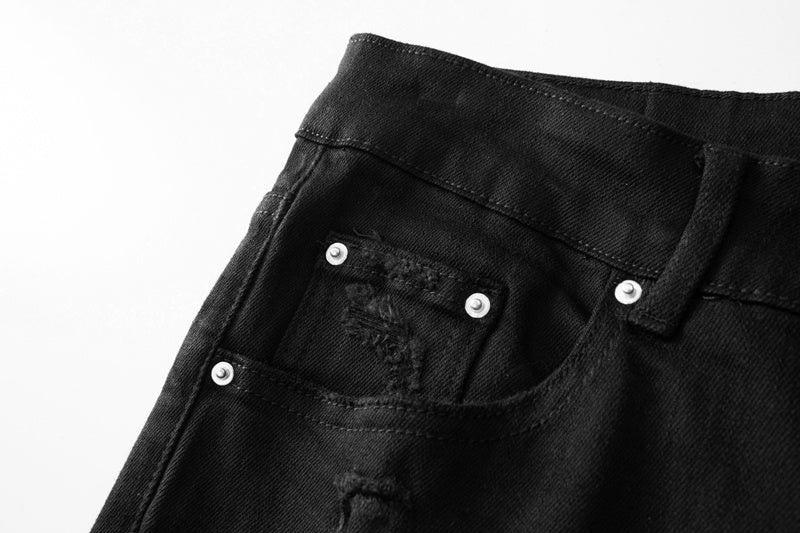 Amiri jeans black and dark blue