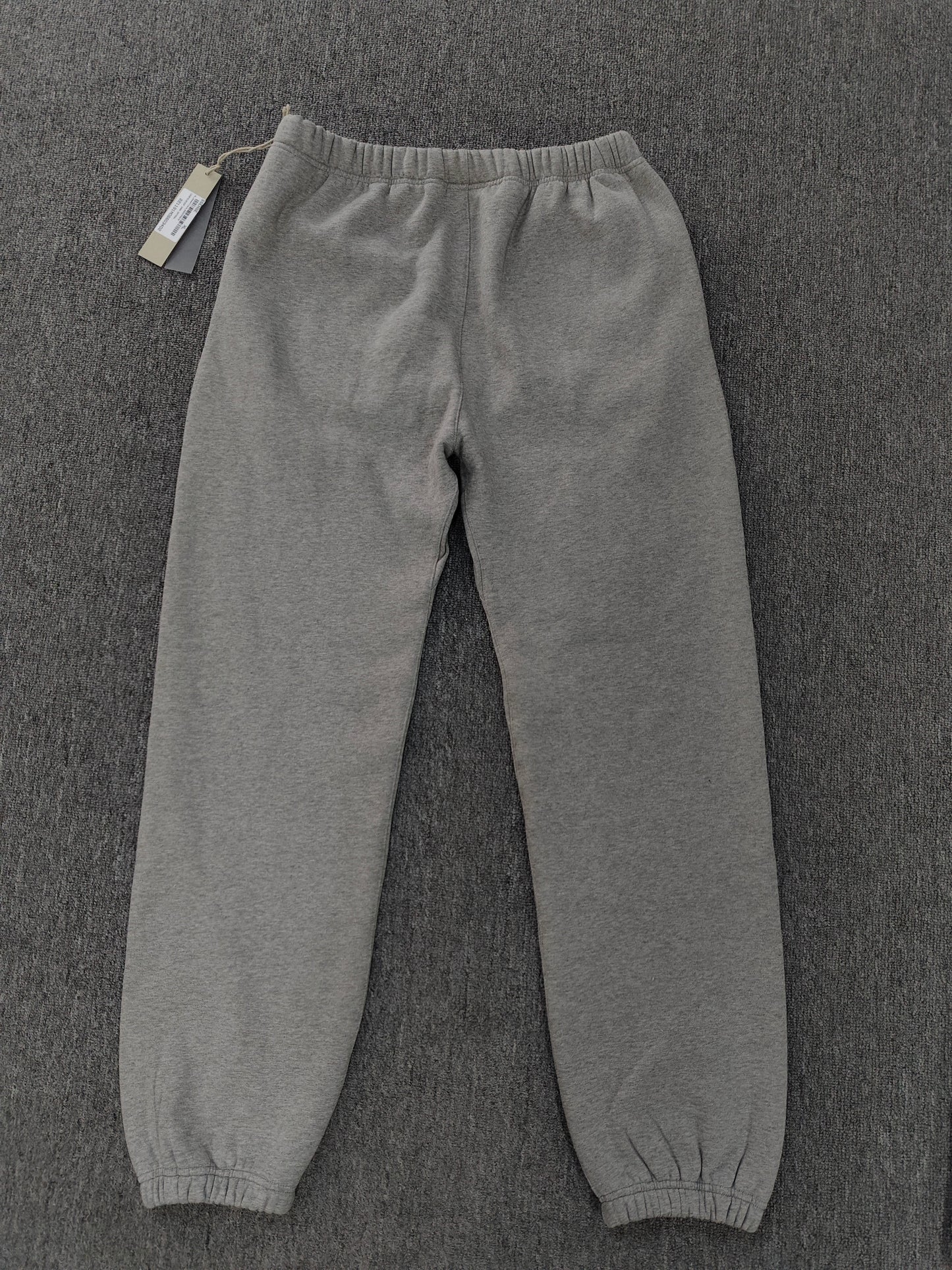 Fear of God Essentials sweatpants cuffed ‘dark oatmeal  '