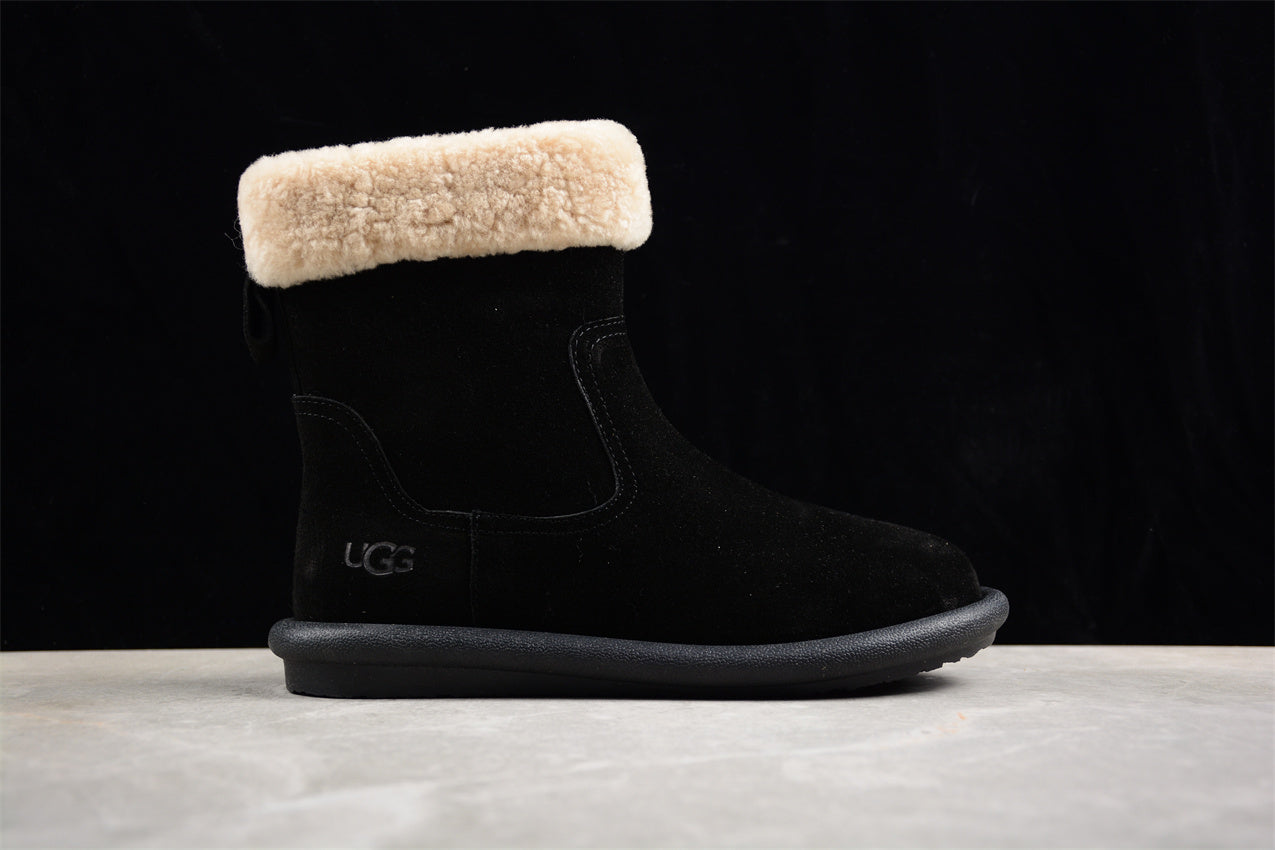 Amiri uggs Malibu suede boots black