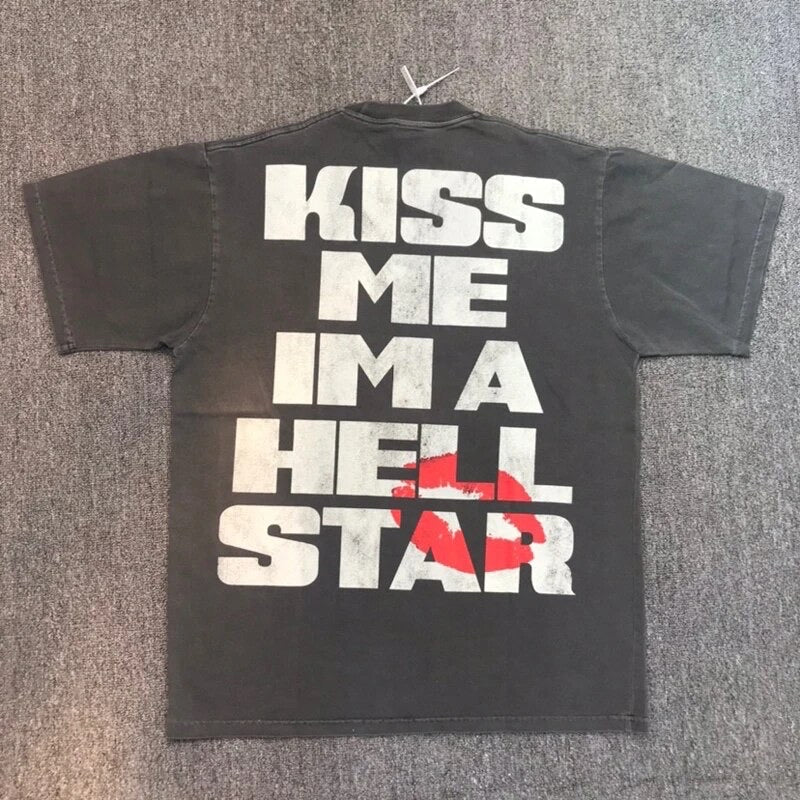 Kiss me I’m a hellstar tee