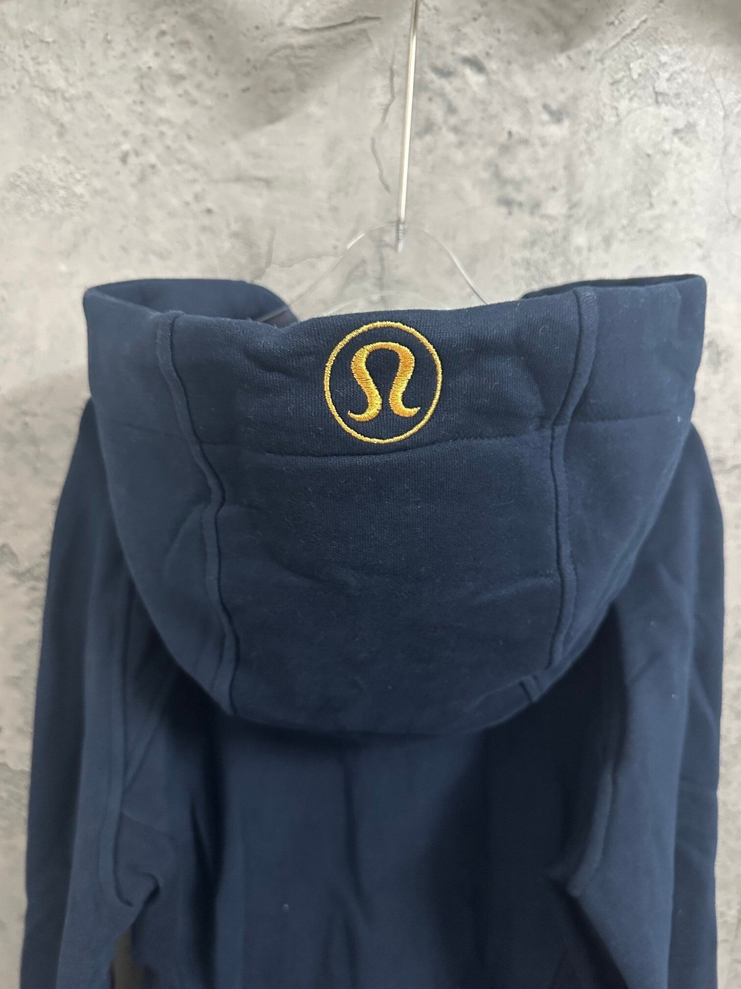 Lululemon dark blue scuba jacket