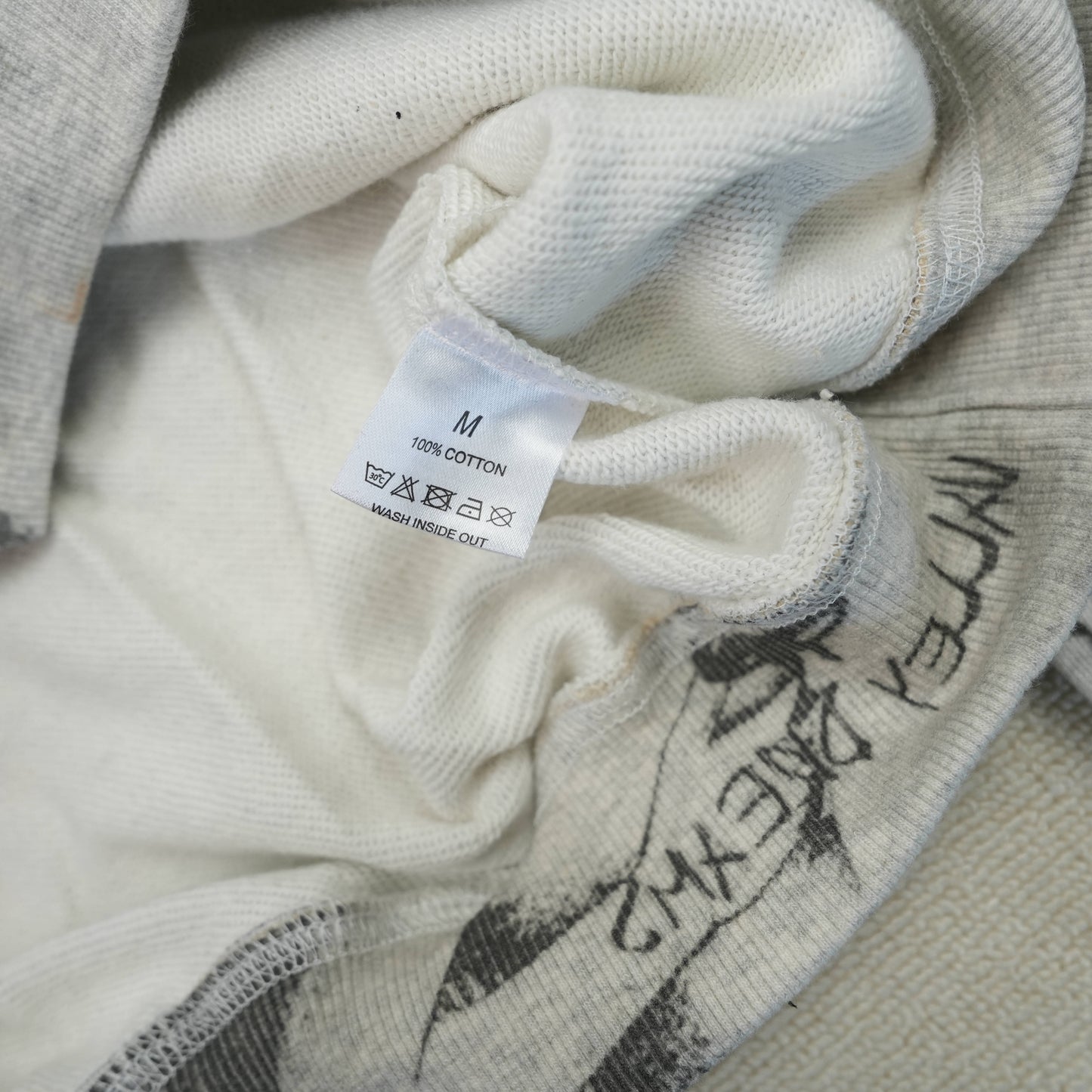 Vale Forever Mural Hoodie Grey