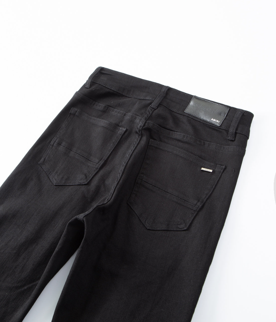 Amiri jeans black distressed