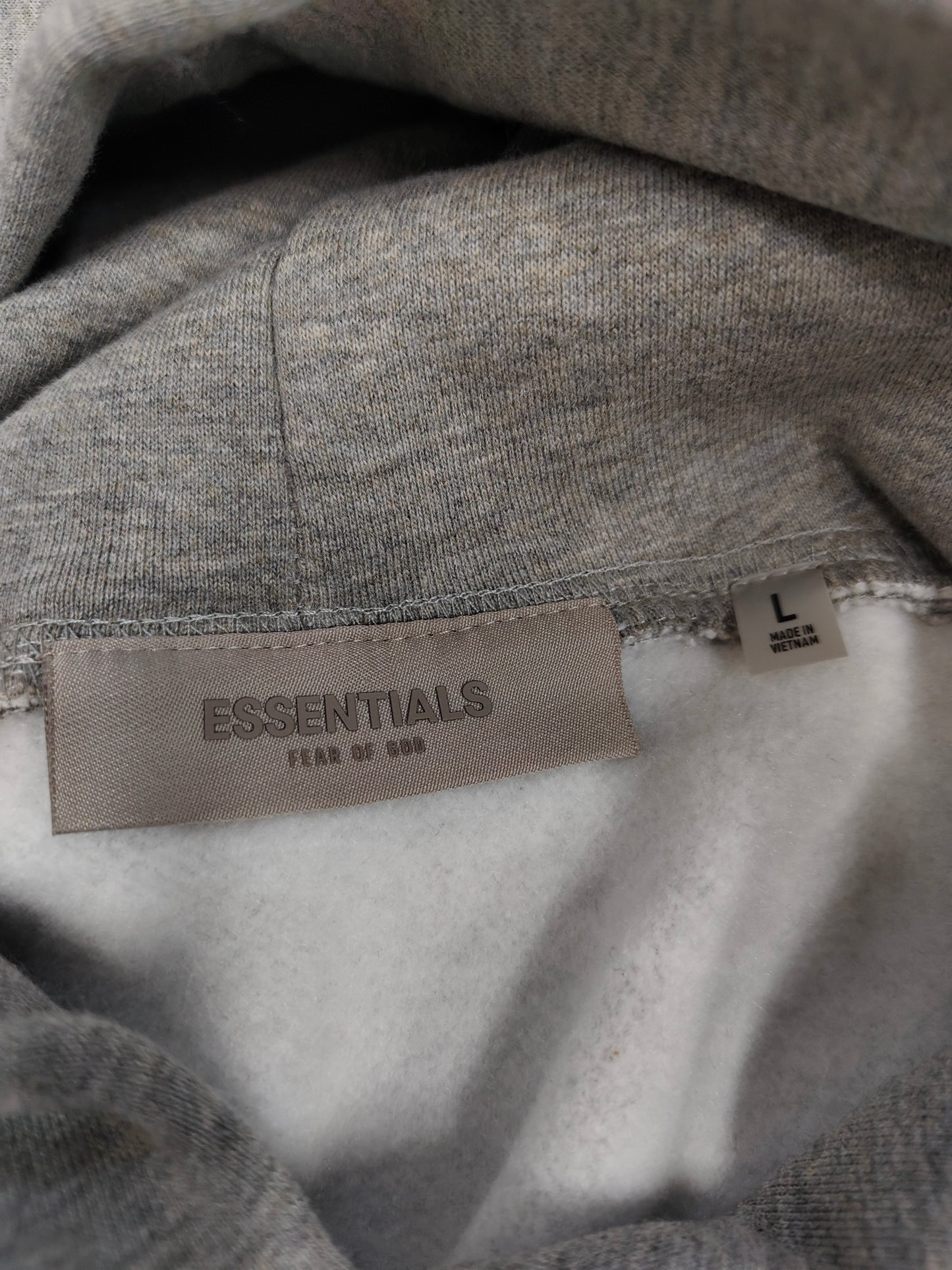 Fear of God Essentials Hoodie 'Dark Oatmeal'