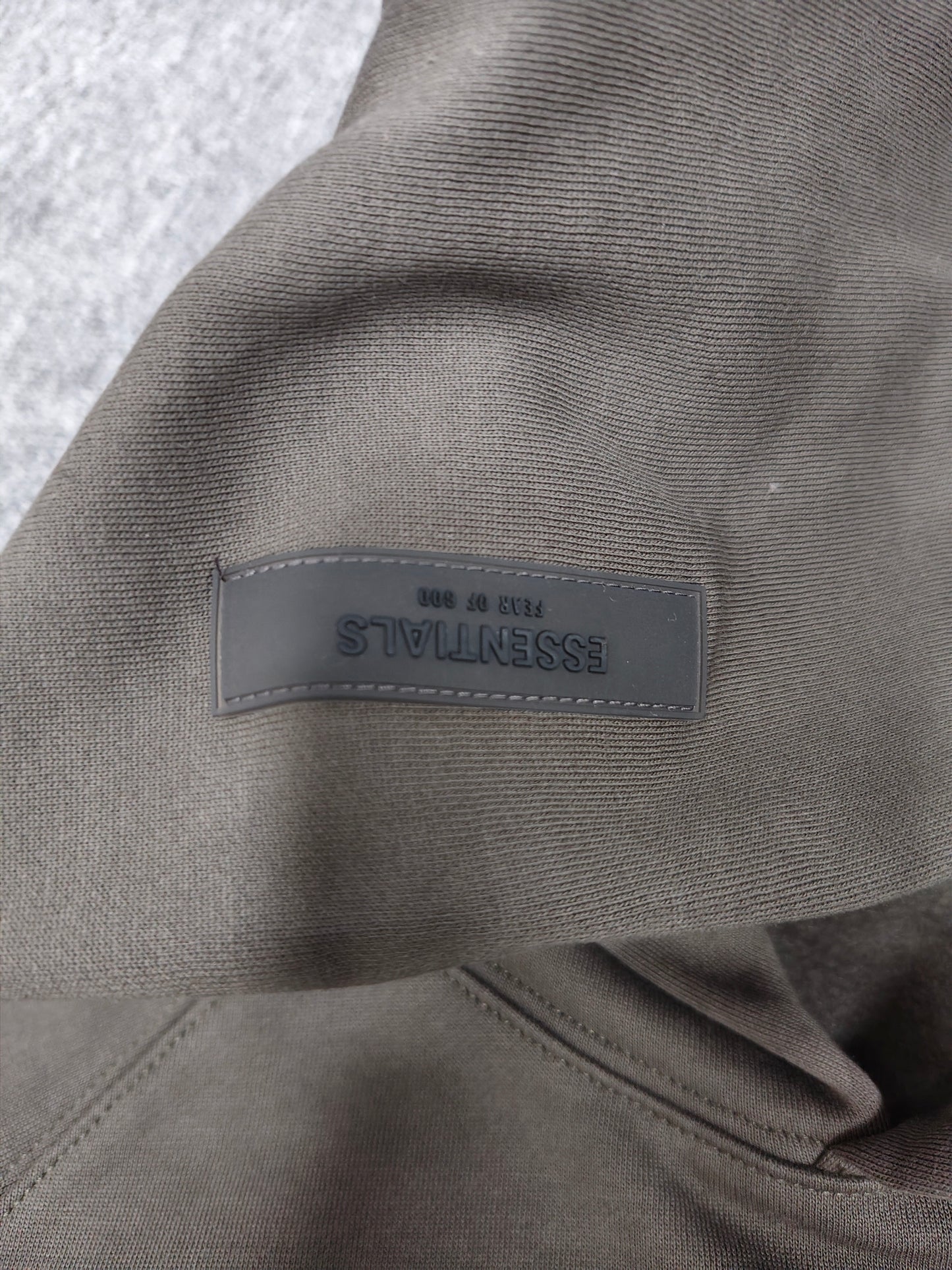 Fear of God Essentials Hoodie ‘OFF BLACKl'