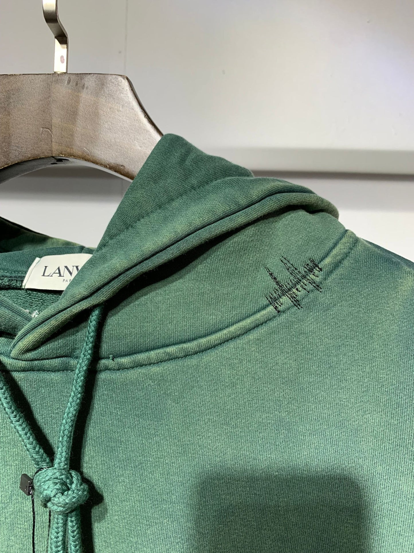 Gallery Dept. x Lanvin Hoodie green