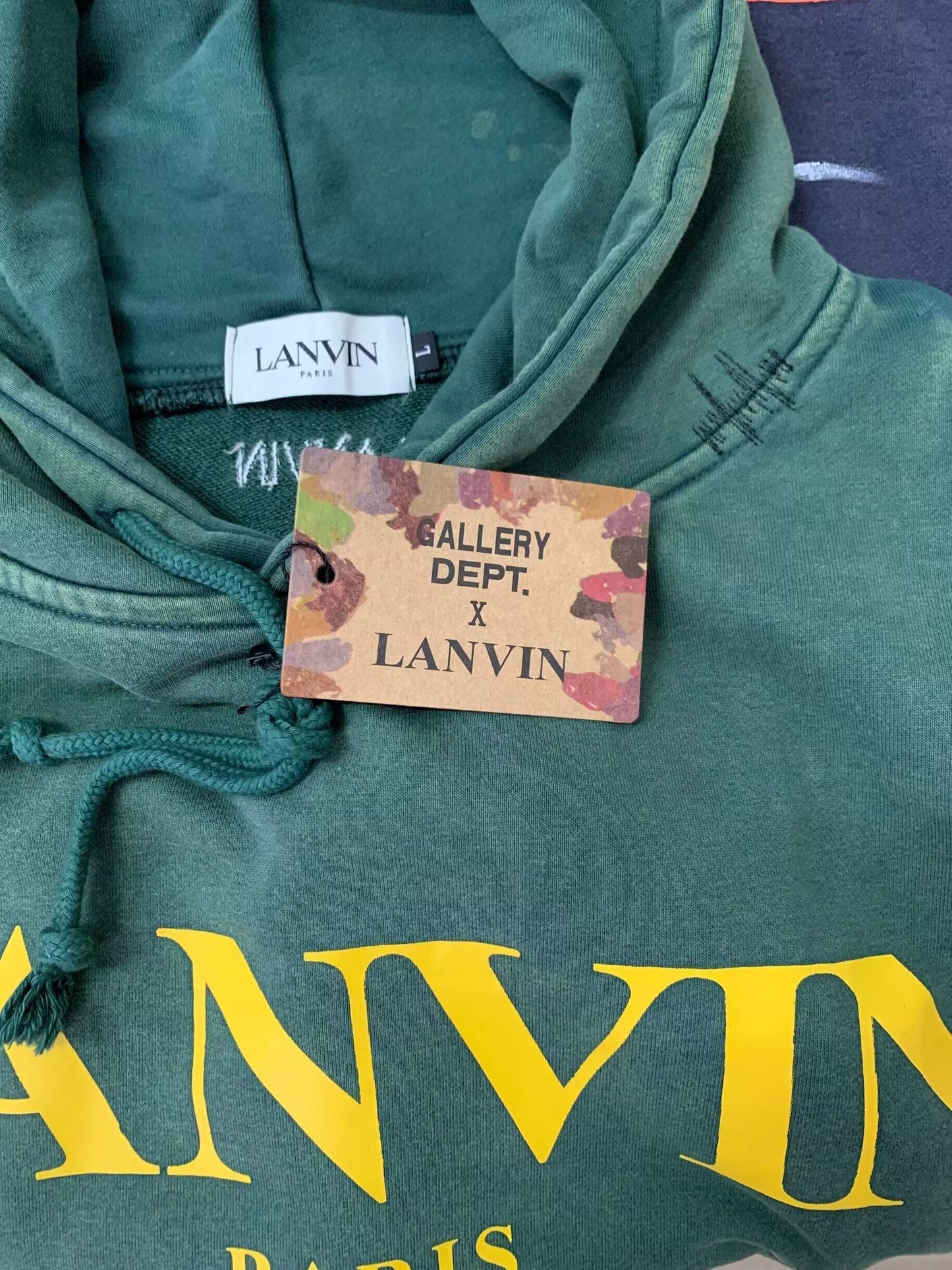 Gallery Dept. x Lanvin Hoodie green