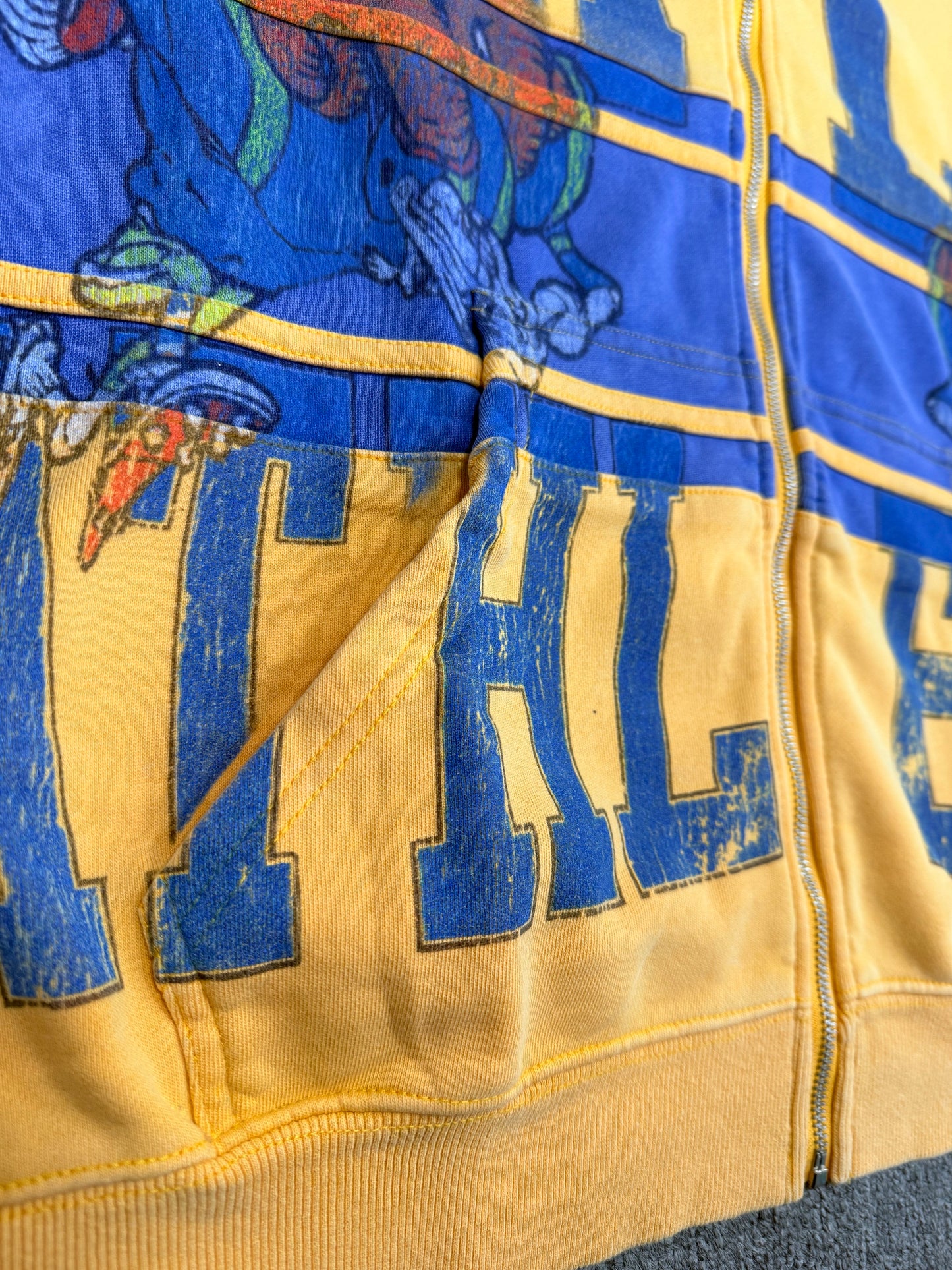 Vale Forever Bighorn Zip Up Hoodie 'Yellow'