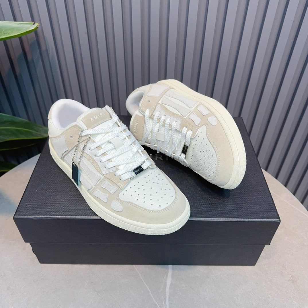 Amiri Skel Top Low ‘beige '