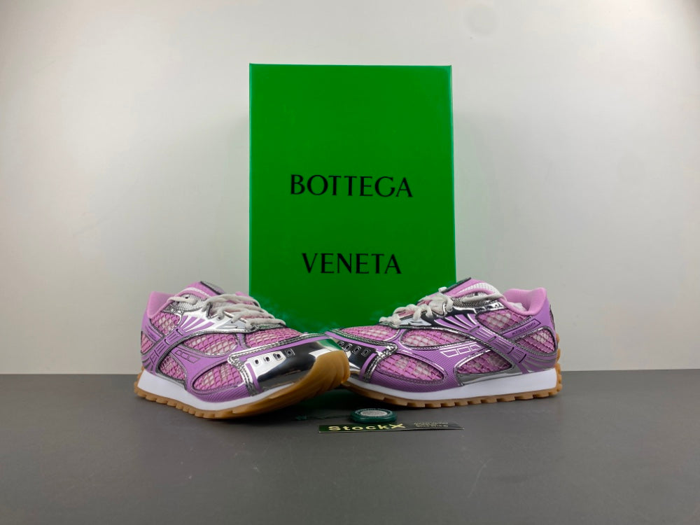 Bottega venta orbit silver and pink
