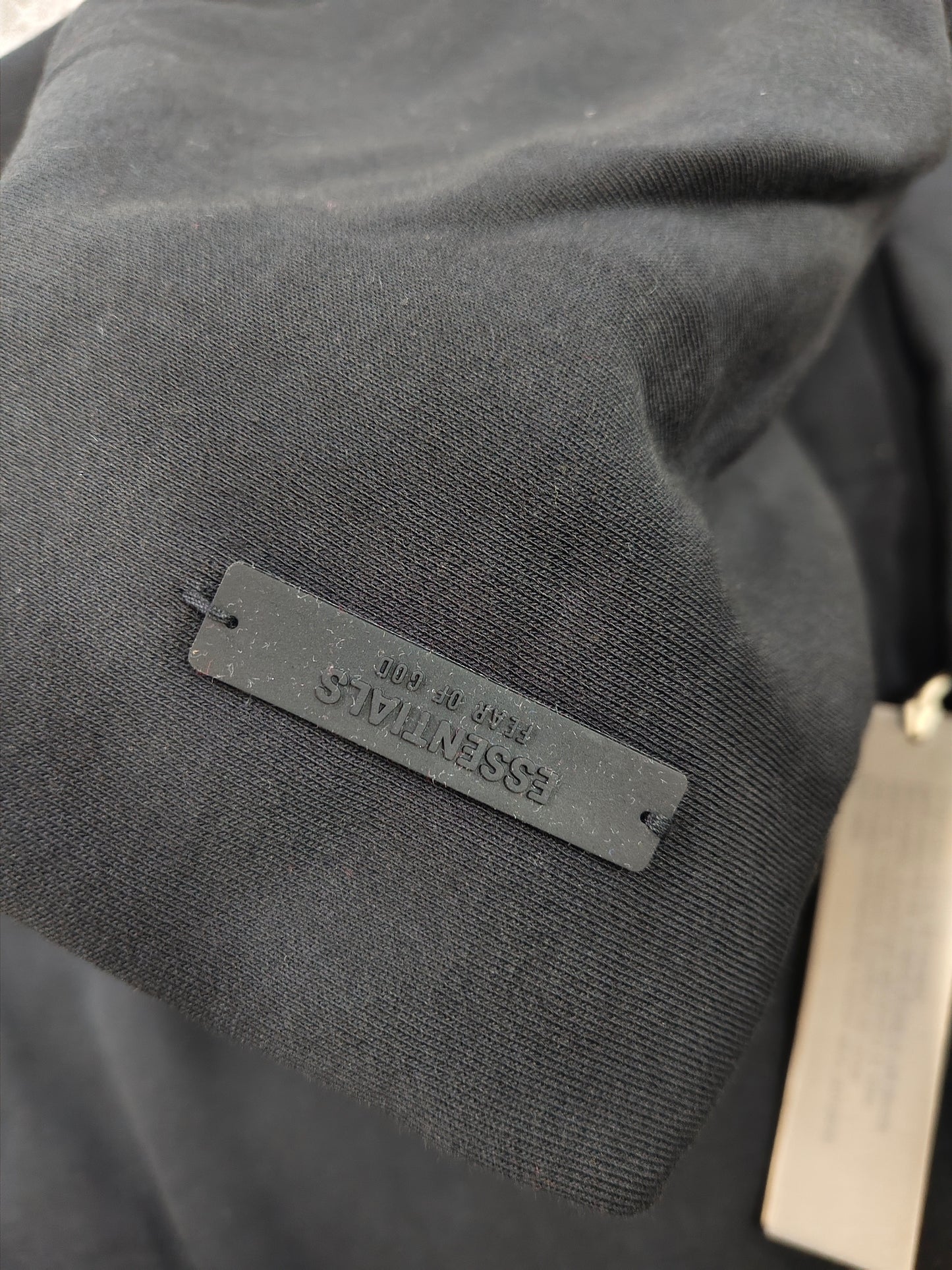 Fear of God Essentials Hoodie 'black