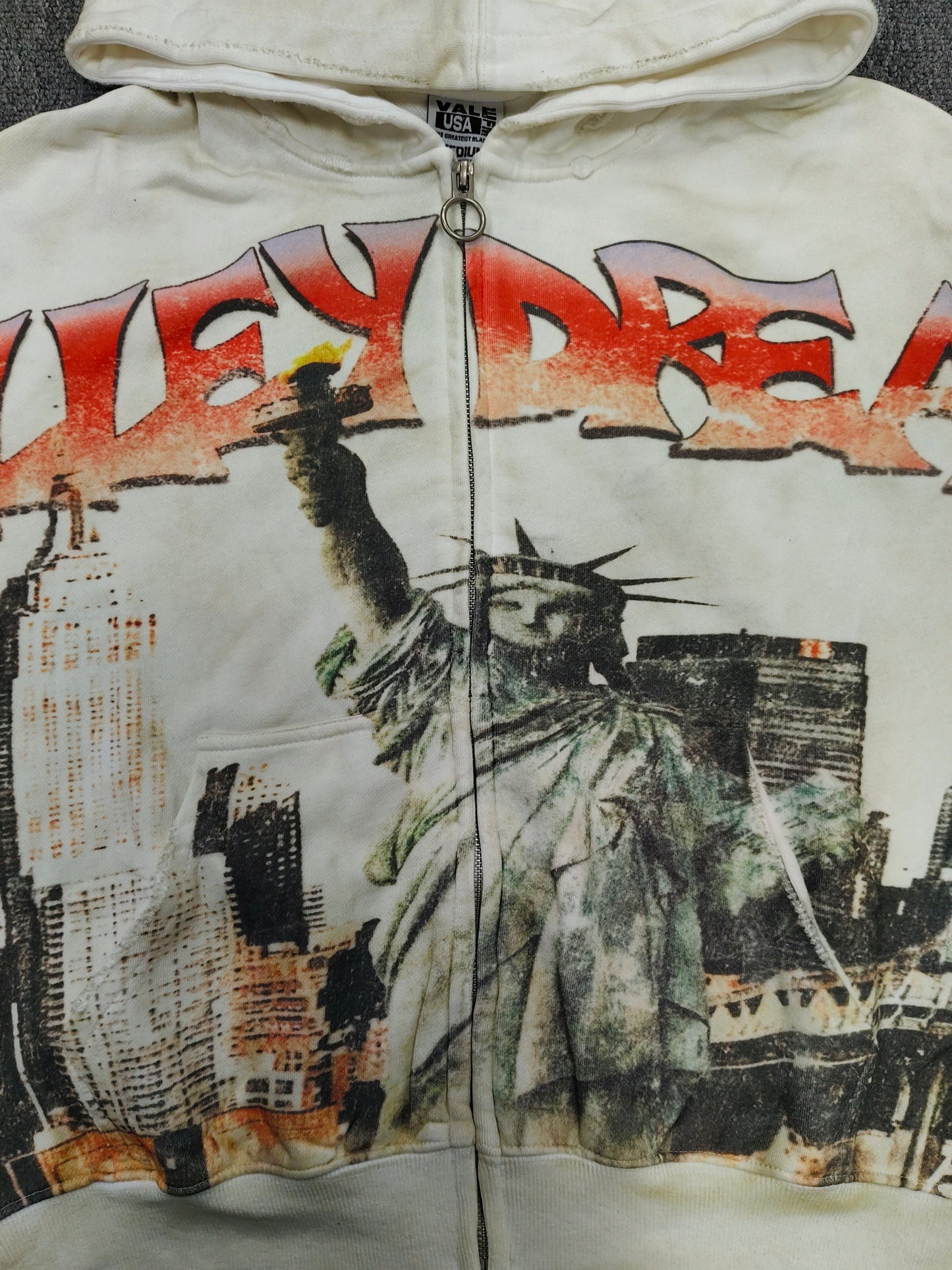 Vale Forever NYC Zip Up 'White'
