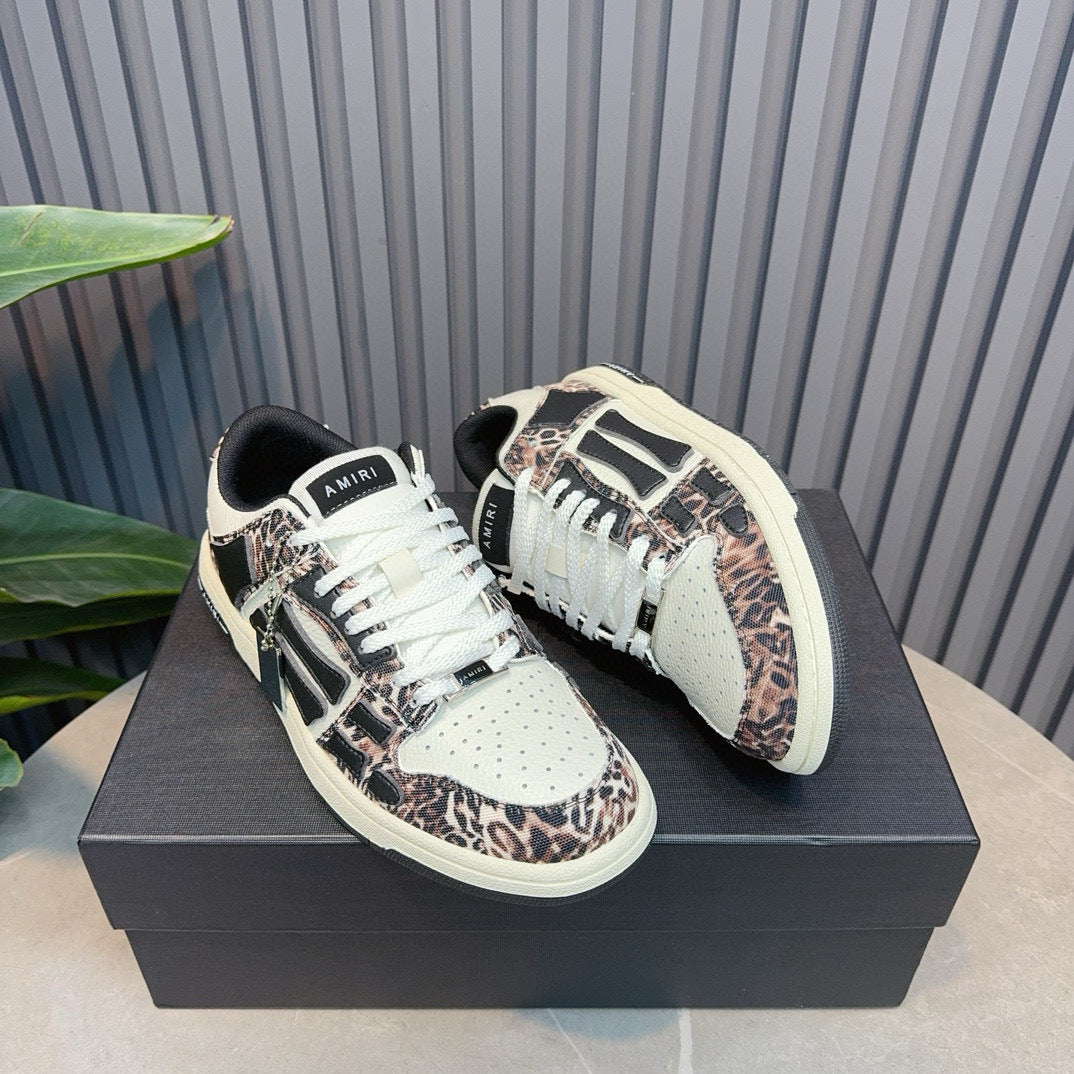 Amiri Skel Top Low 'Animal Print'