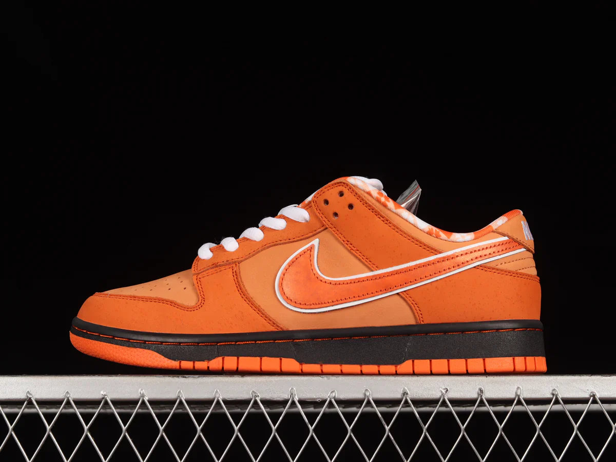 SB orange  lobster dunks