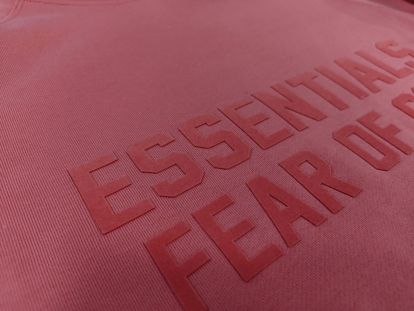 Fear of God Essentials Hoodie 'Coral'