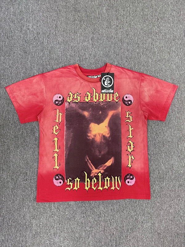 HELLSTAR  as above so below T-shirt
