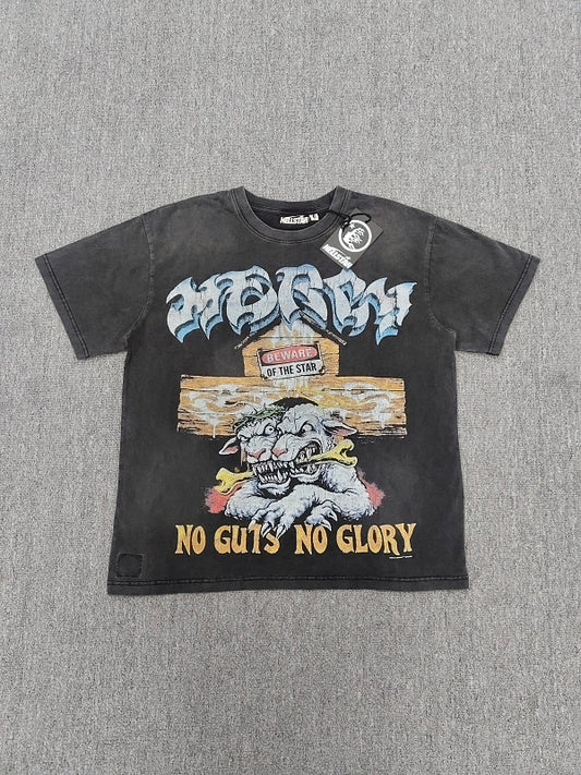 hellstar Mercy Dog Path To Paradise Lambs Black T Shirt