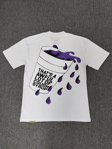 Awful Lot Of Cough Syrup Po Up Tee