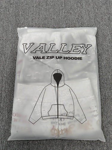 Vale Forever Valley Fest Zip Up Hoodie 'Grey'