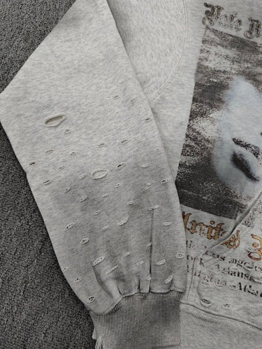 Vale Forever Valley Fest Zip Up Hoodie 'Grey'