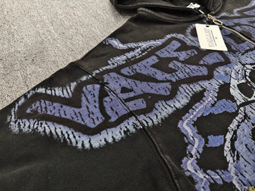 Vale Forever Raven Zip Up Hoodie 'Black'