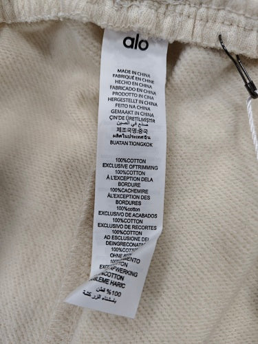 alo sweatpants cream