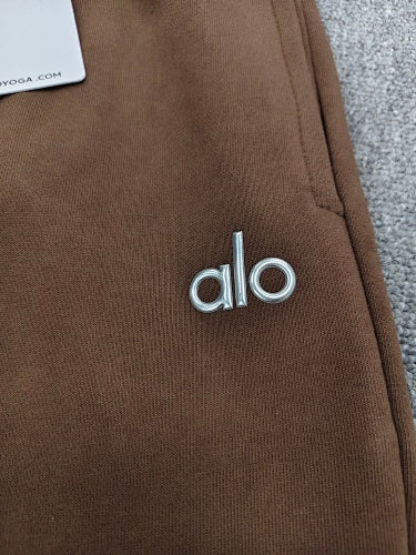 alo sweatpants brown