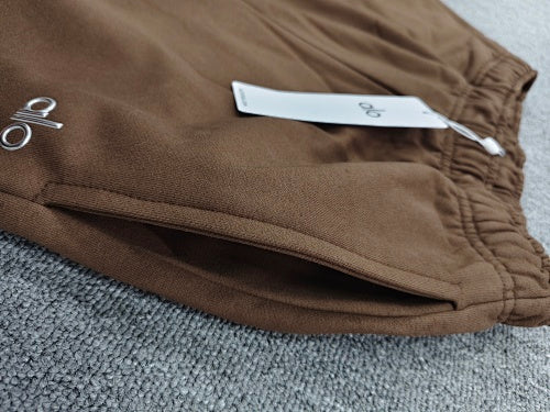 alo sweatpants brown
