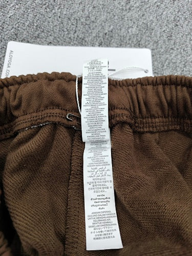 alo sweatpants brown