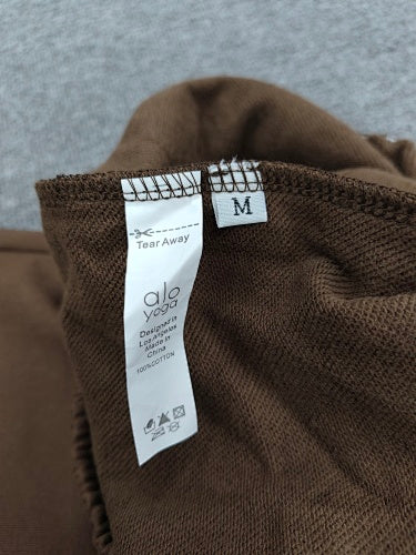 alo sweatpants brown